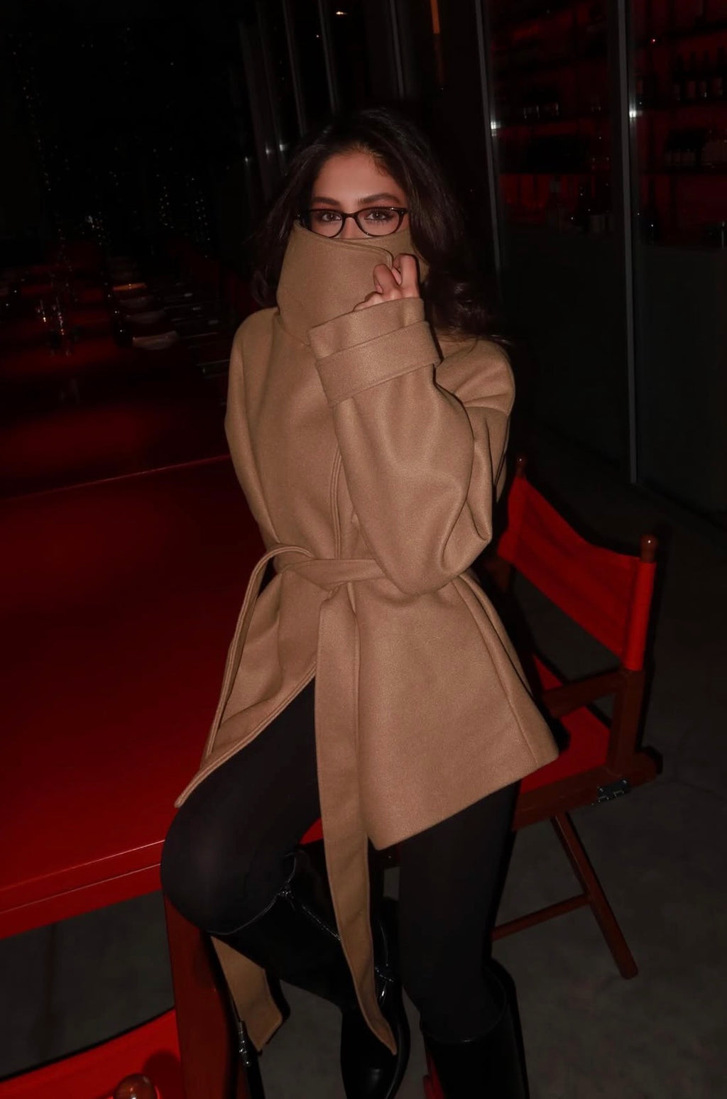 Caramel Transformer coat