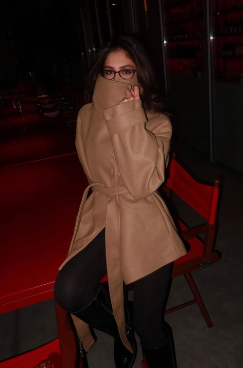 Caramel Transformer coat
