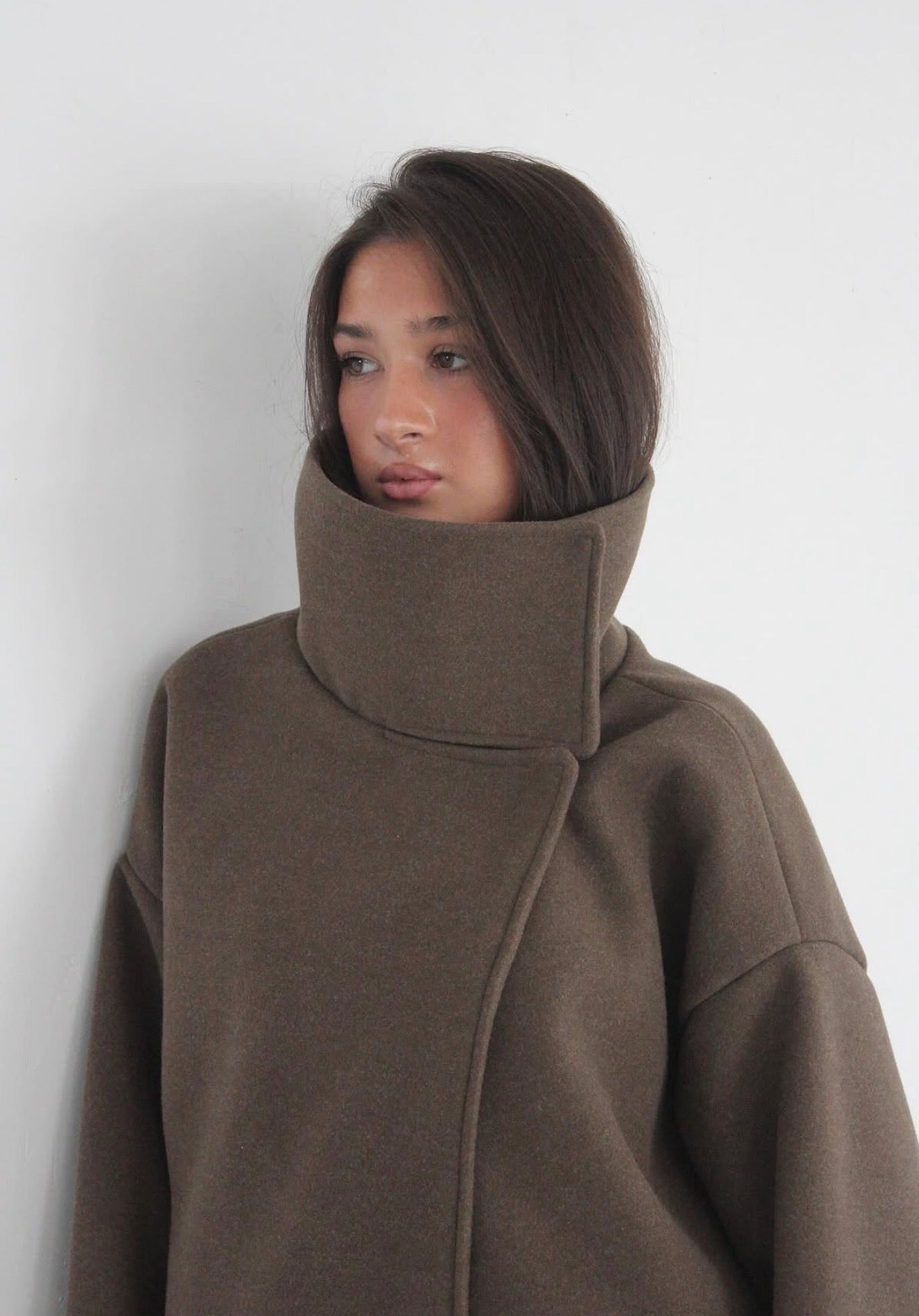 transformer wool coat